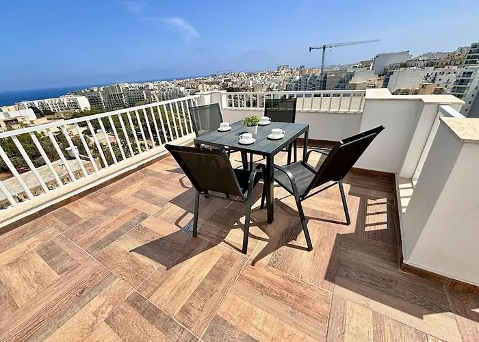 Elegant 2 Bedroom Penthouse St Julians Stj110 아파트 Saint Julian's
